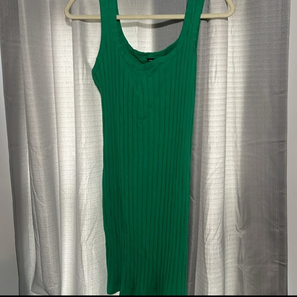 Green dress
